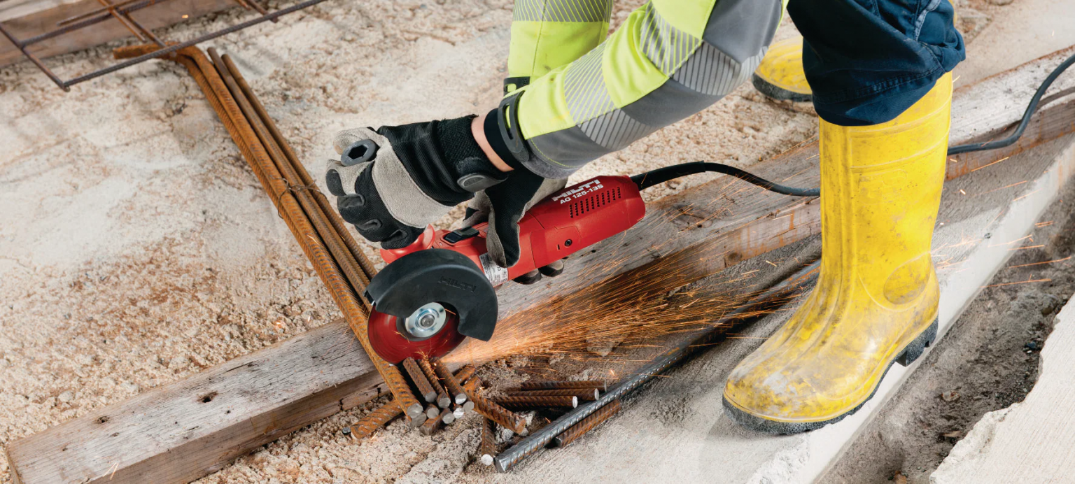 AMOLADORA ANGULAR AG 125G-13S PESO 2.3KG- HILTI - Image 5